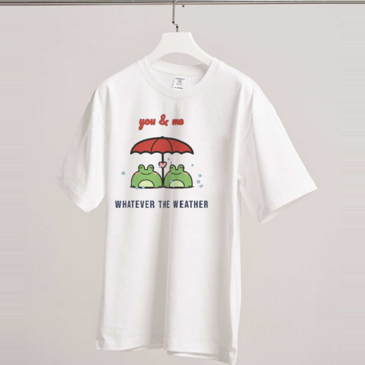 You and Me, Whatever the Weather Tee, photo 2