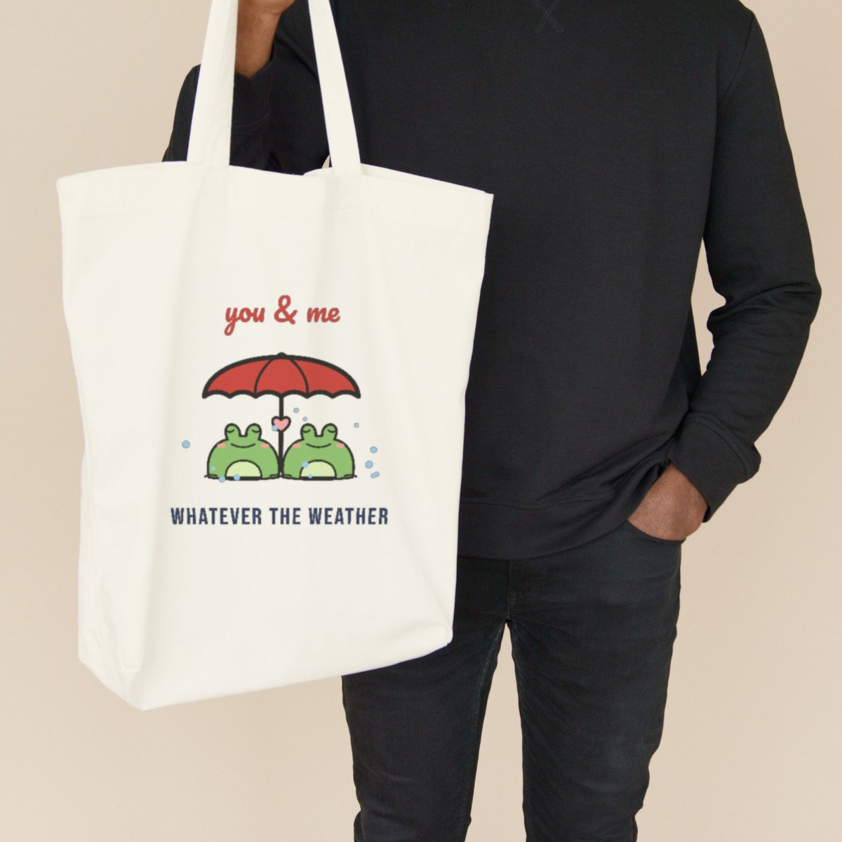 You and Me, Whatever the Weather Tote Bag, photo 3