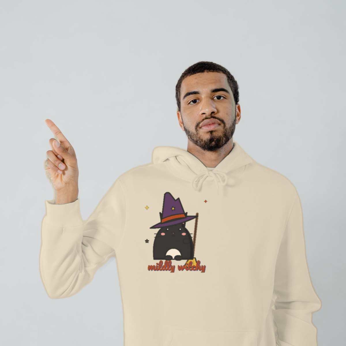 Mildly Witchy Hoodie in sand