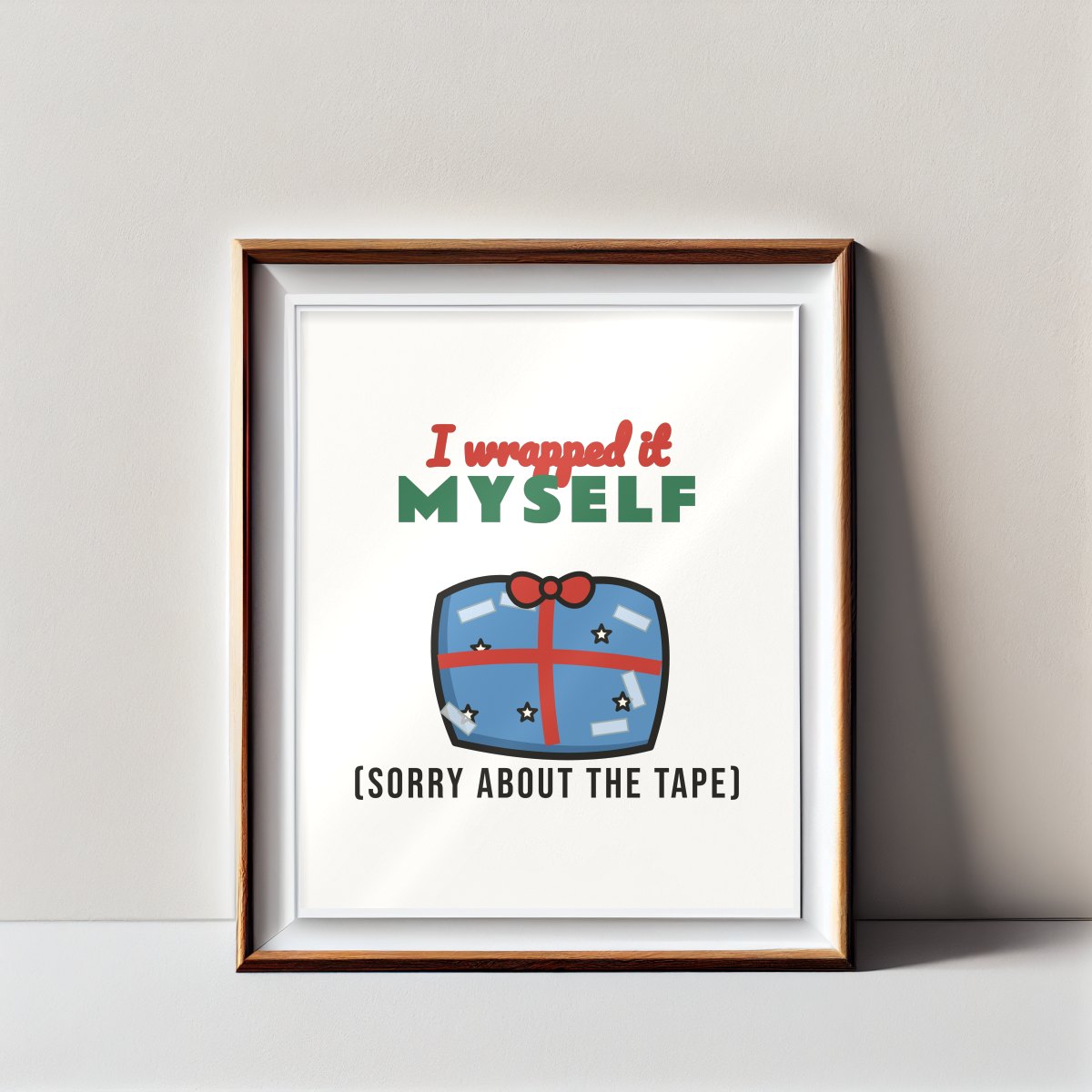 I Wrapped It Myself Art Print, photo 2