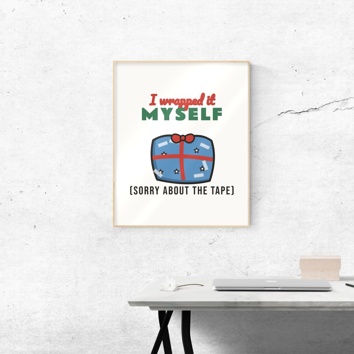 I Wrapped It Myself Art Print, photo 3