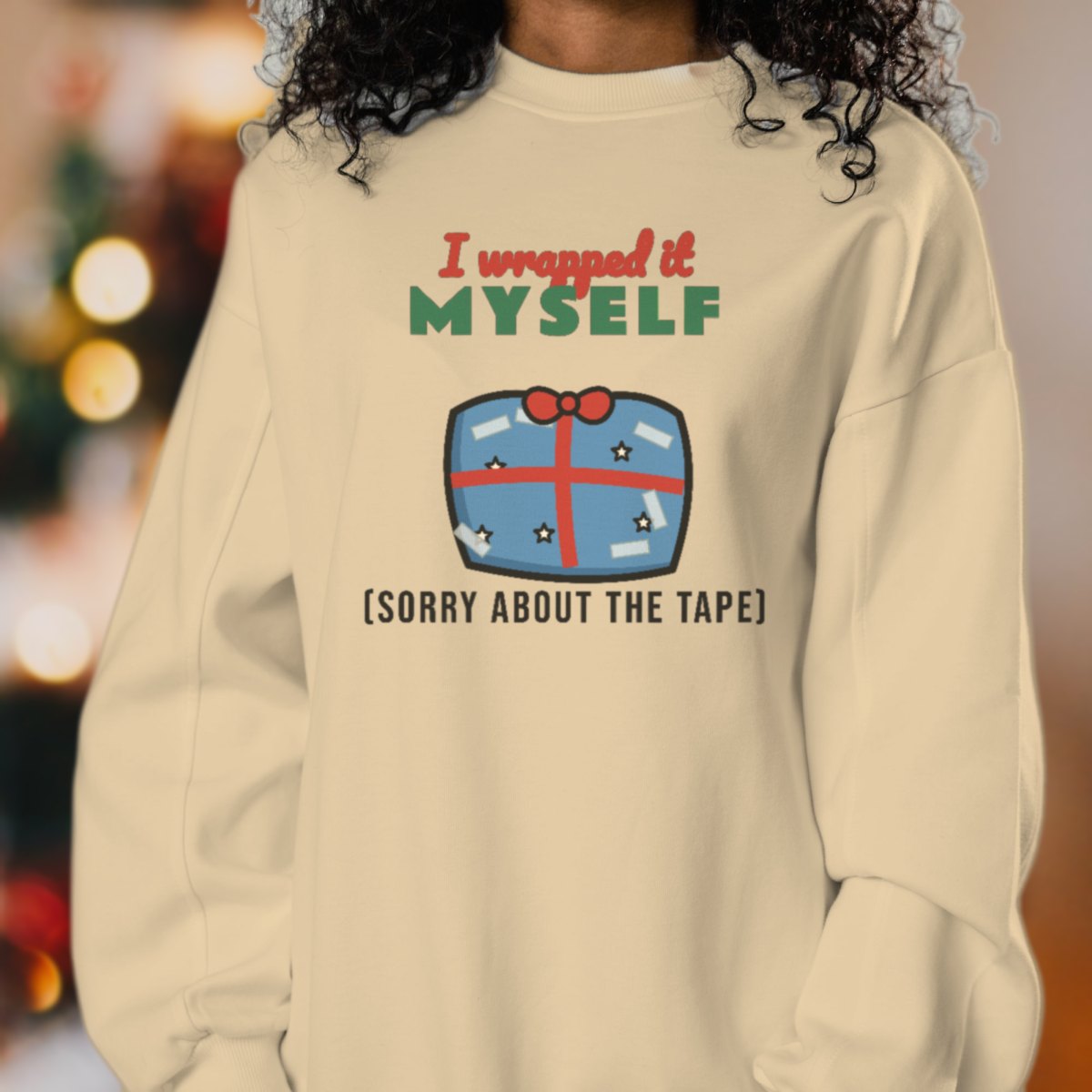 I Wrapped It Myself Sweatshirt, photo 2