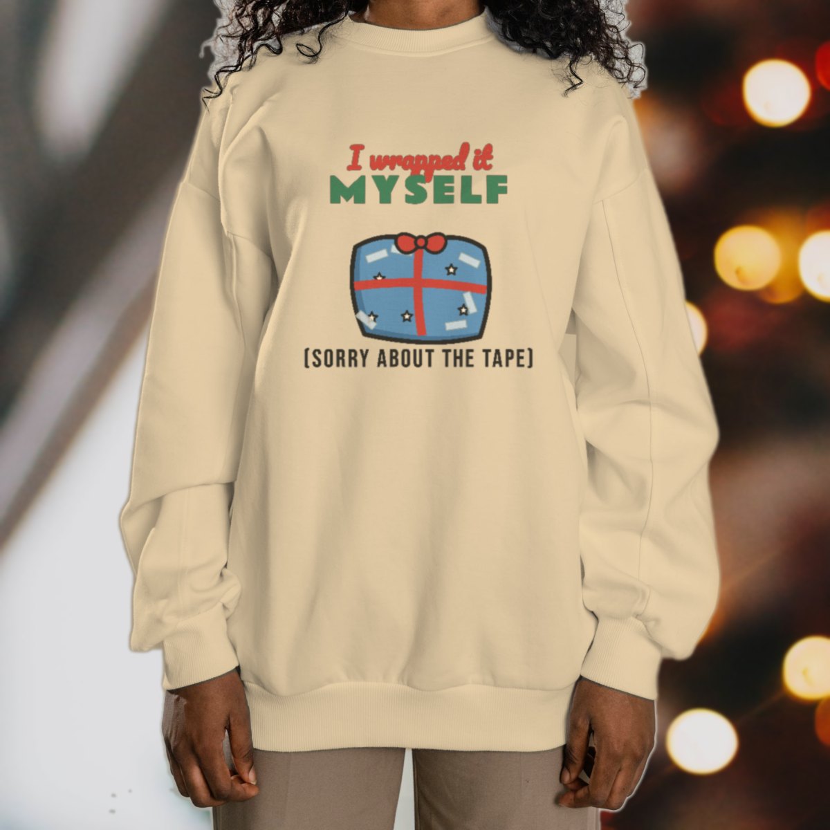 I Wrapped It Myself Sweatshirt, photo 3