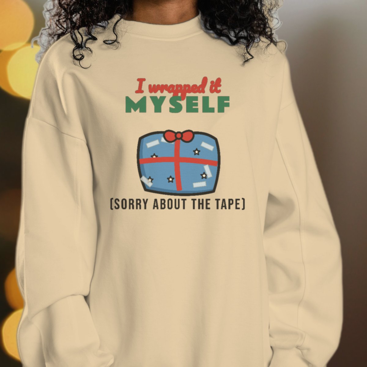 I Wrapped It Myself Sweatshirt, photo 4