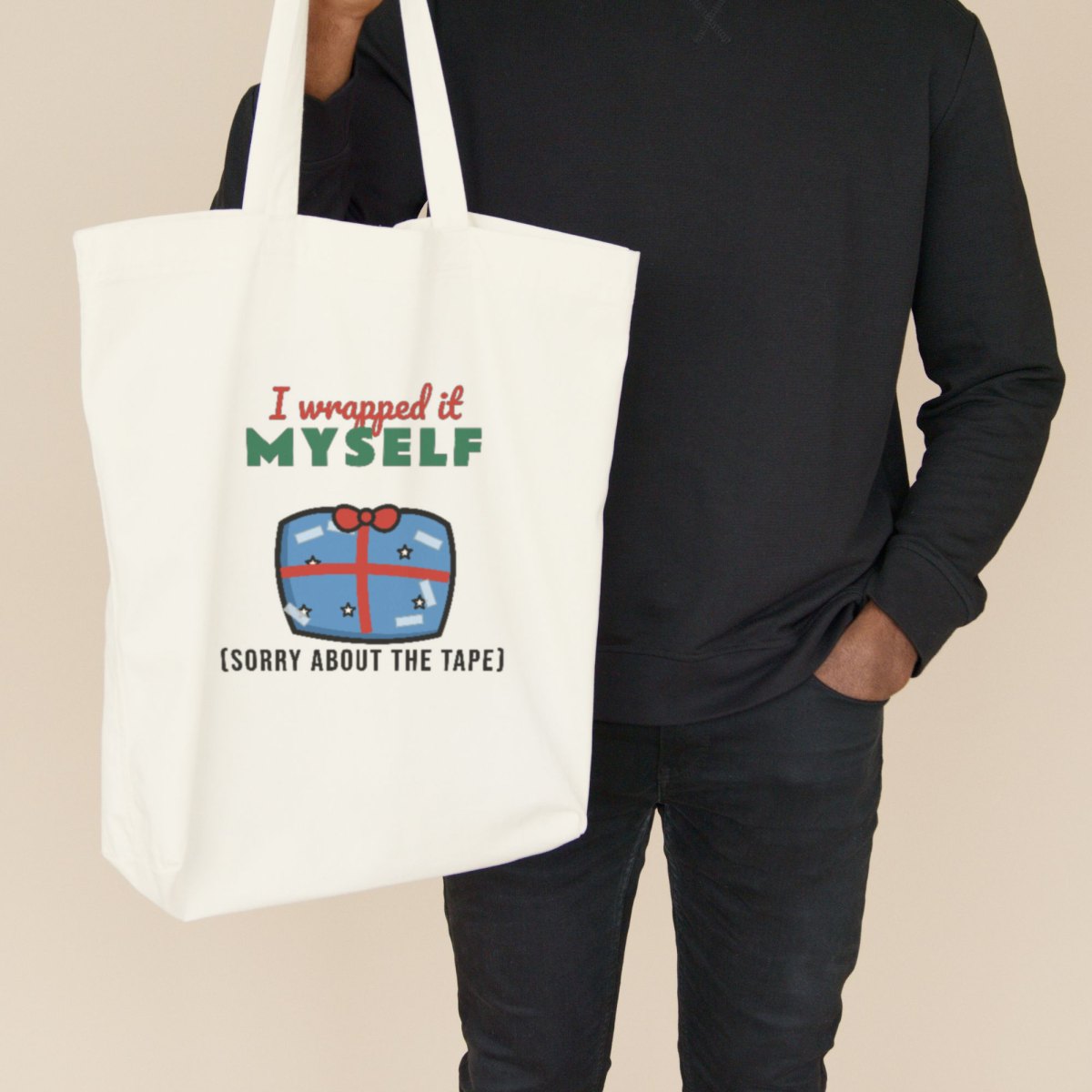 I Wrapped It Myself Tote Bag, photo 2