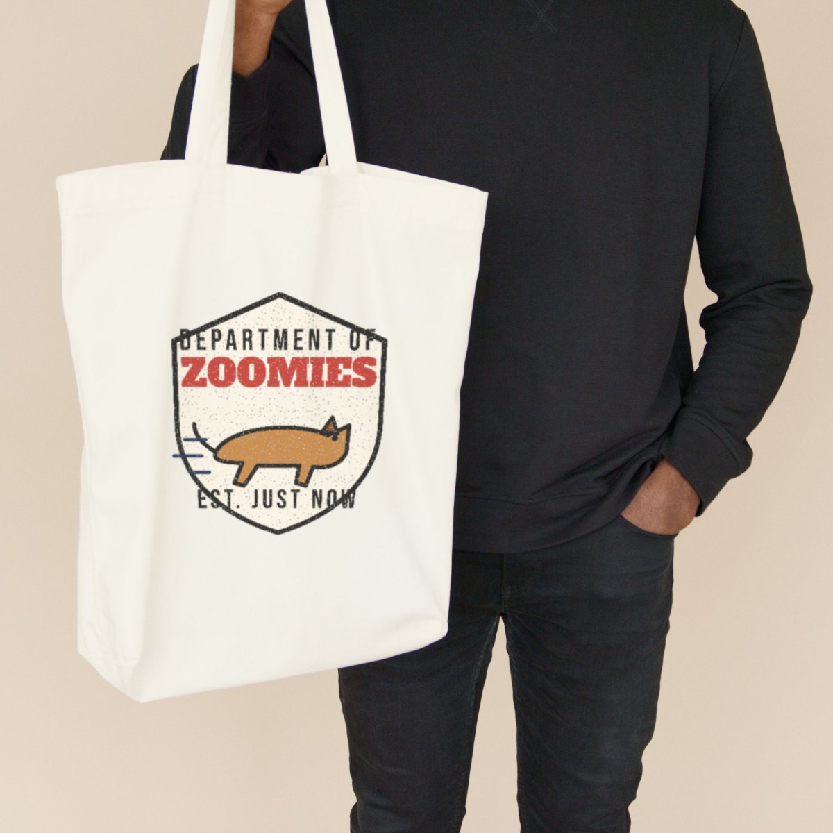 Department of Zoomies Tote Bag, photo 2
